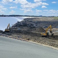 Tailings Management Facility, July 2024