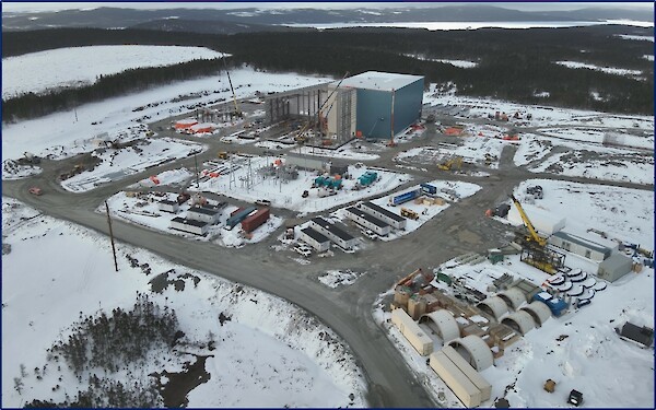 Valentine Gold Mine Plant Site as at March 23, 2024